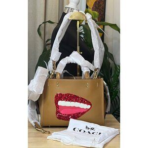 AUTHENTICATED!! Coach X Tom Wesselmann Rogue Bag 25 HANDBAG